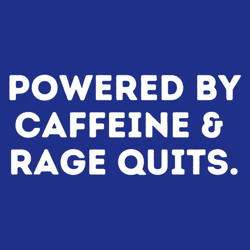 Propulsé par la cafférine et rage quits
