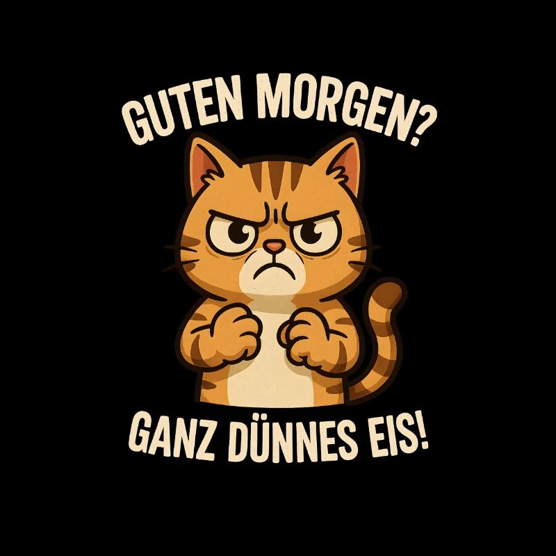 Good morning very thin cat funny