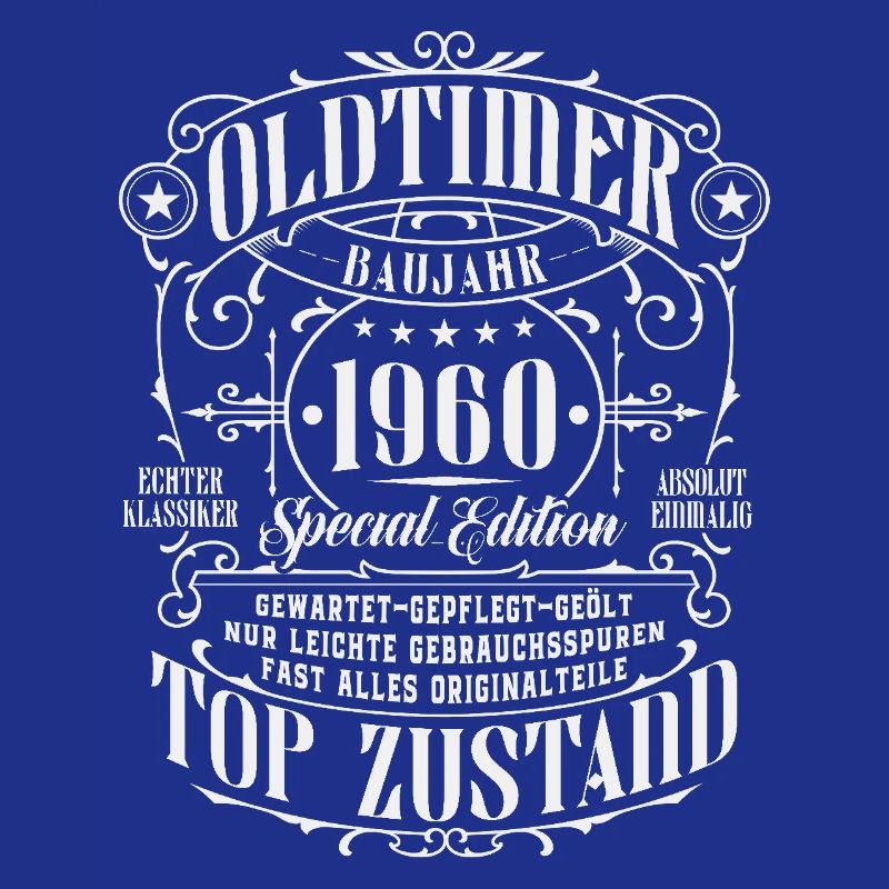 Oldtimer 1960 geboren Geburtstag Geschenk