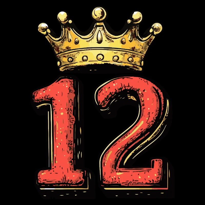 Couronne à 12 chiffres