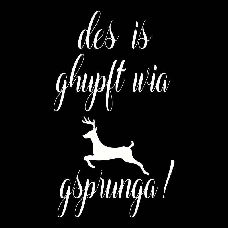 des is ghupft wia gsprunga !