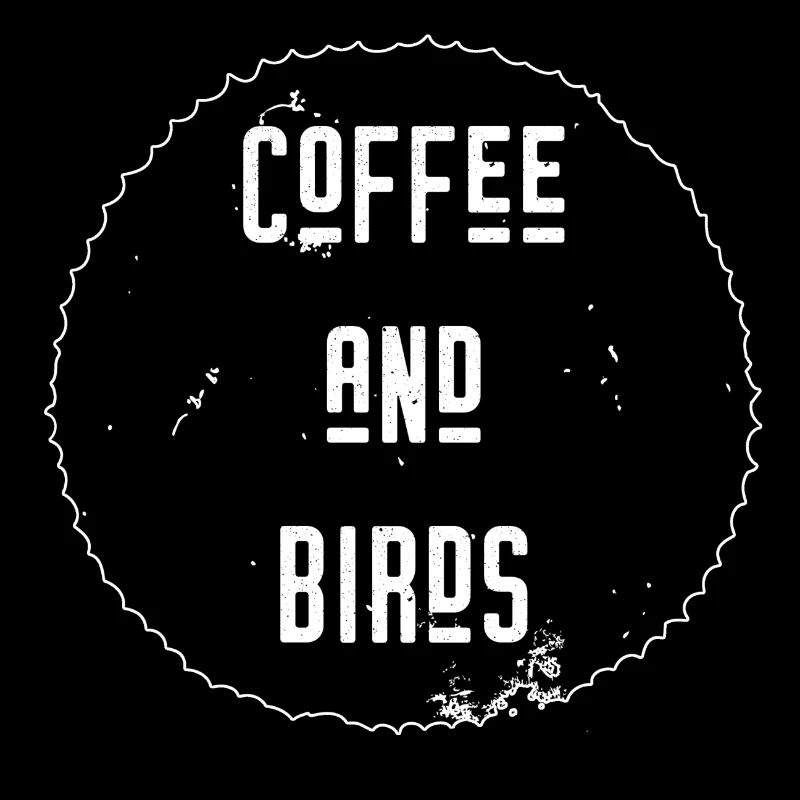 Café et oiseaux J'aime le café et les oiseaux