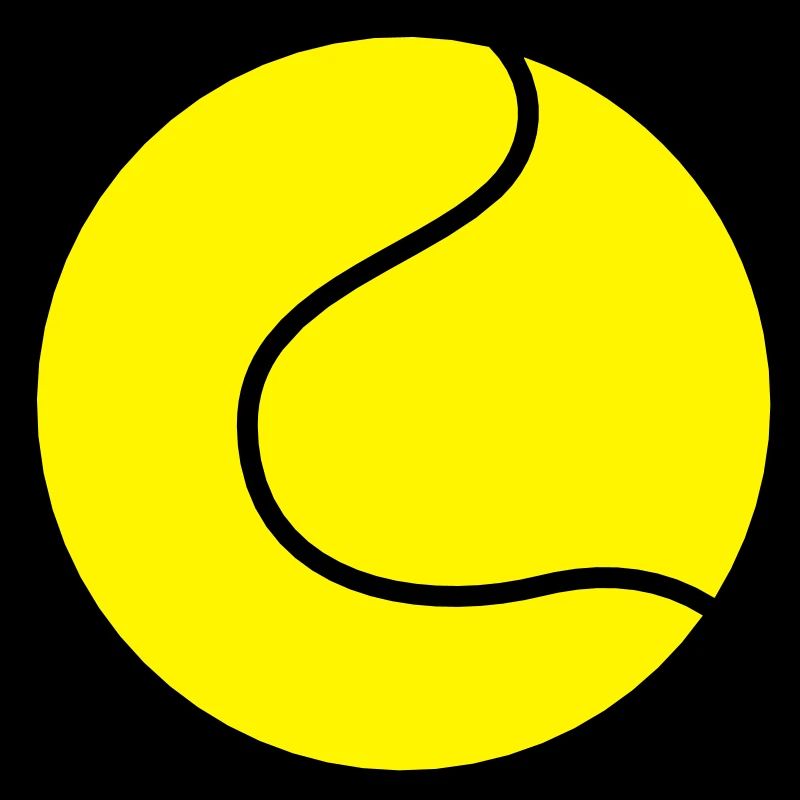 définir la forme de la simple balle de tennis