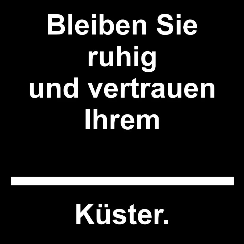 Vertrauen Ihrem Küster, Beruf Geschenke