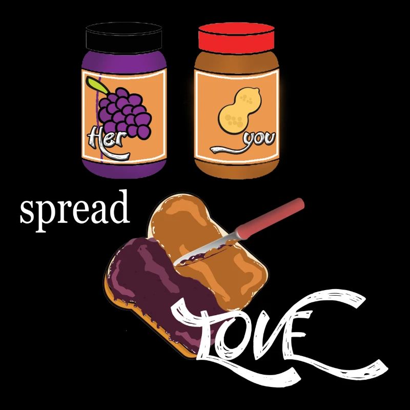 Love spread like jam ... love spreading