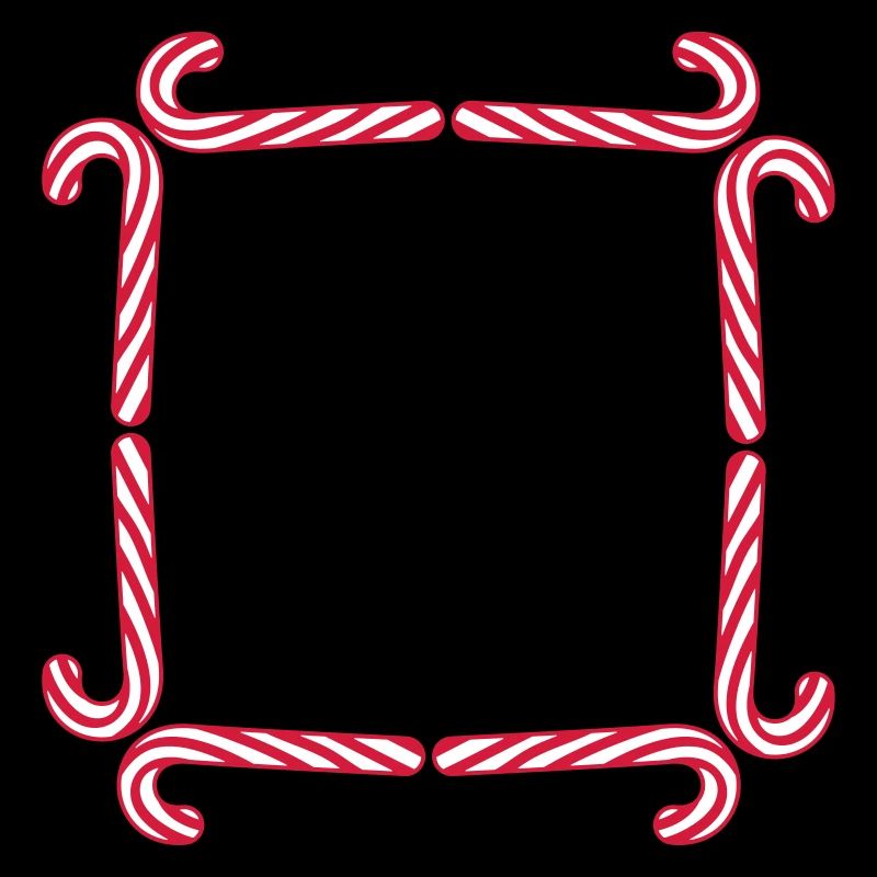 frame shield candy cane delicious candy sugar