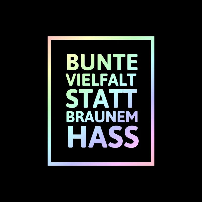 Rassismus | Gegen Nazis Antifa links Geschenkidee