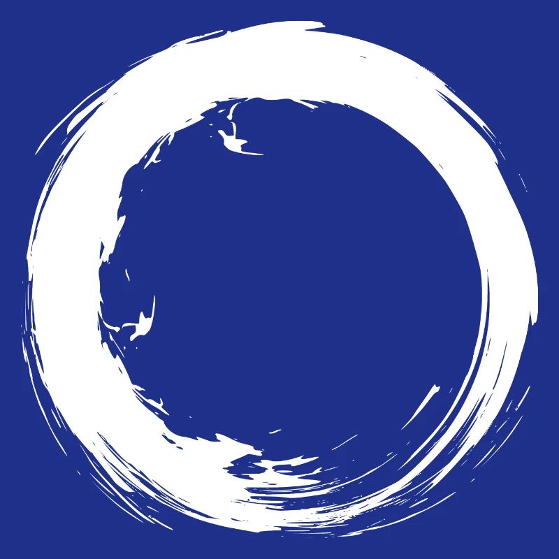 Circle Design Vector New Variation Round White