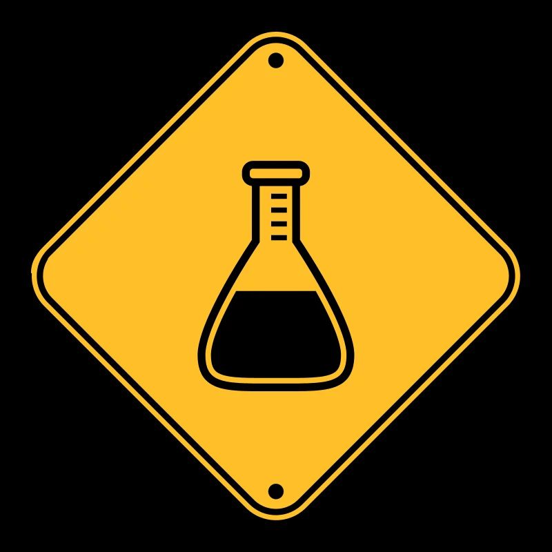 caution science shield note caution flues