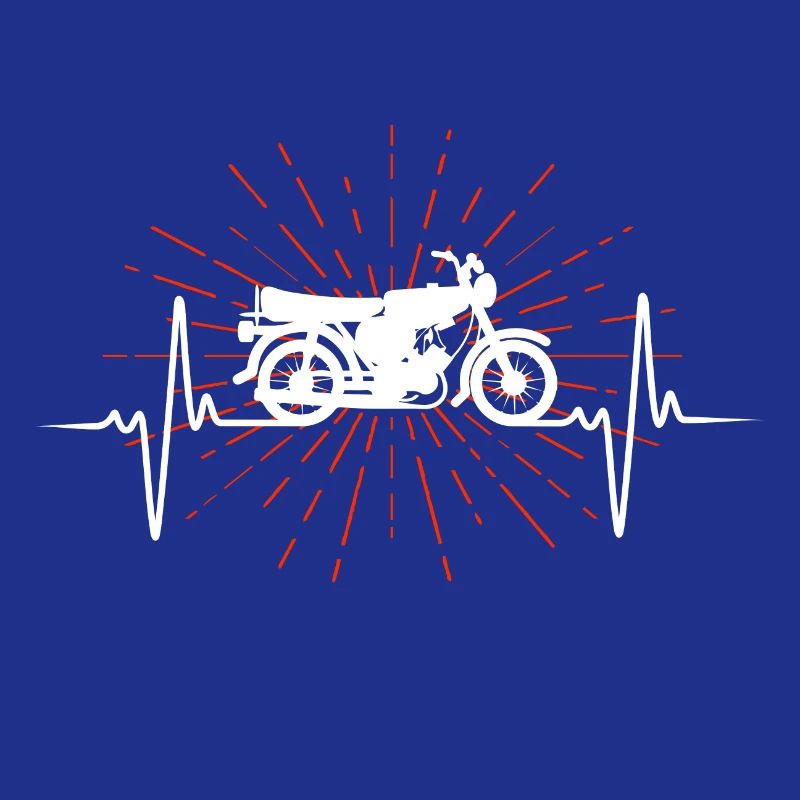 Simson Moped S51 Oldtimer Geschenk Design