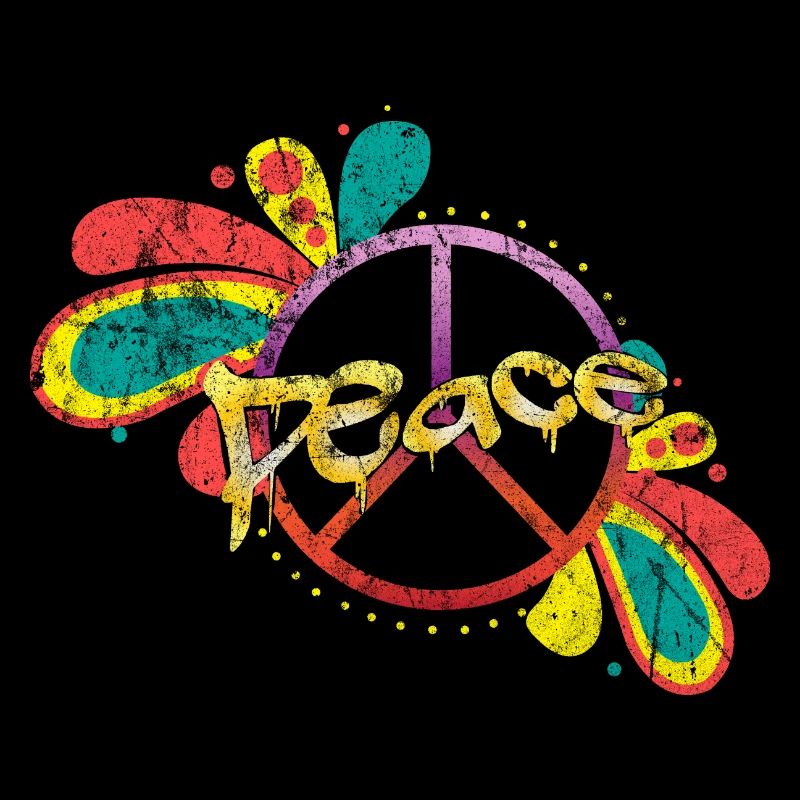 Peace retro