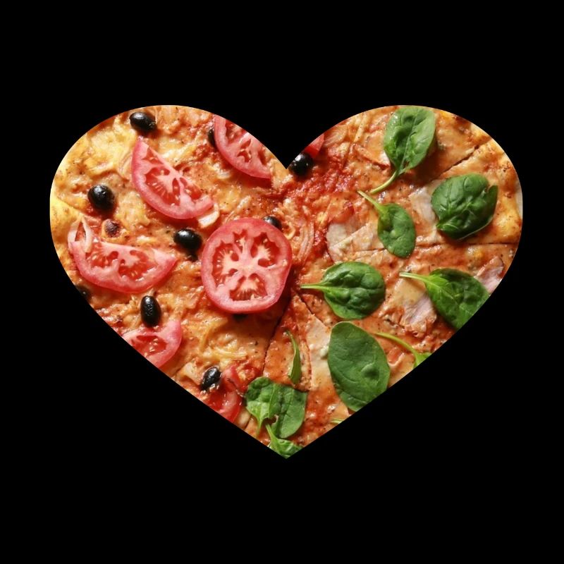 Pizza heart