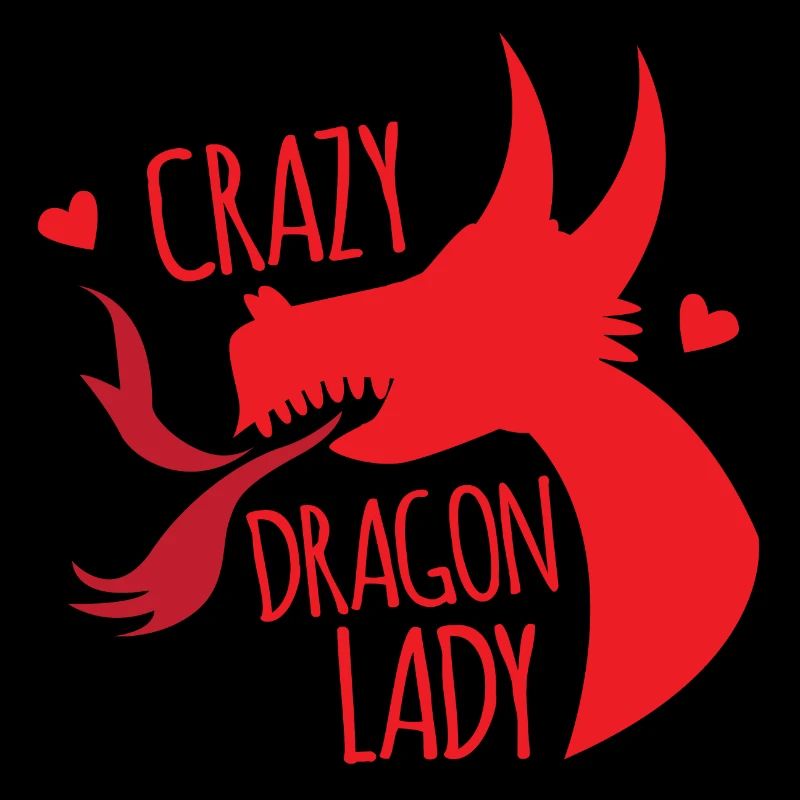 Crazy dragon lady