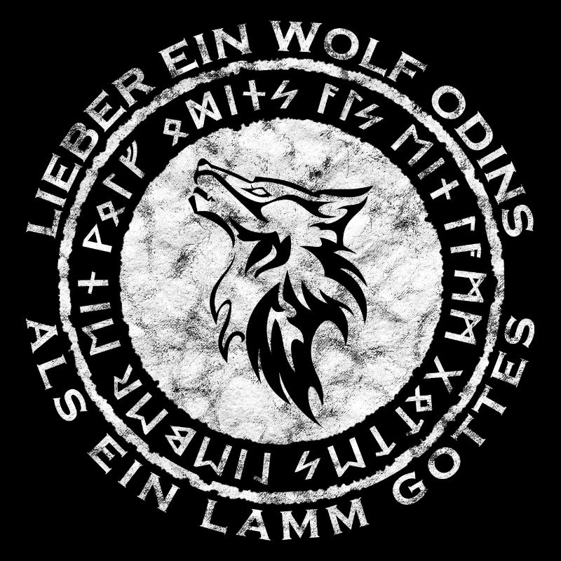 Lieber ein Wolf Odins als ein Lamm Gottes