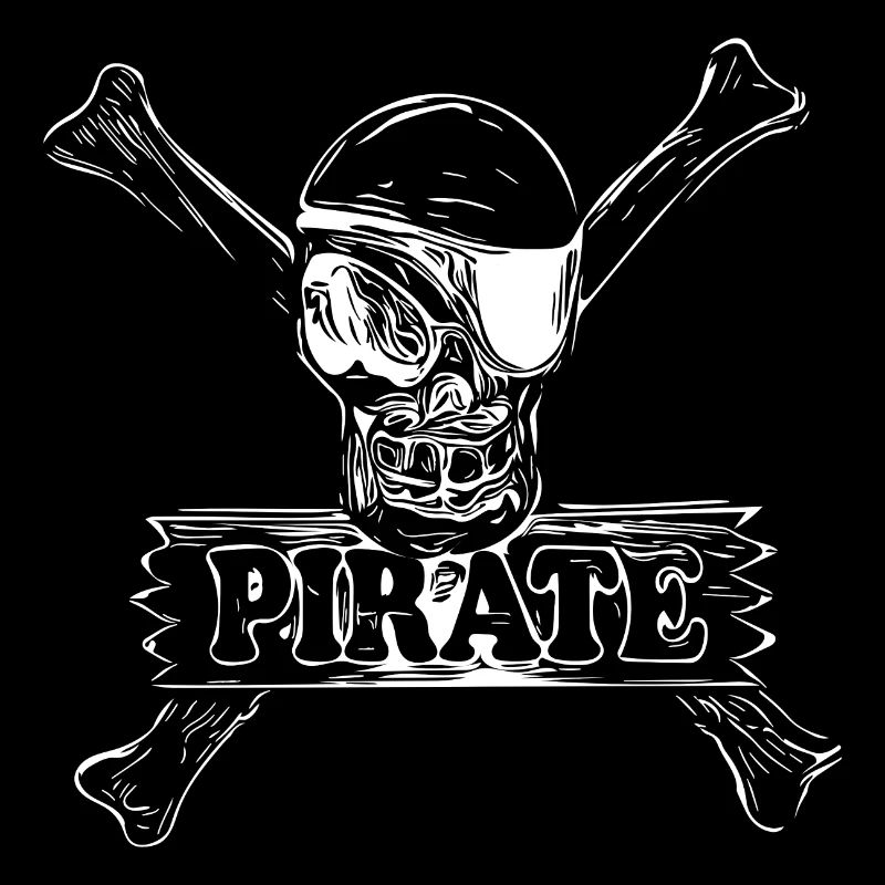 Os de crâne de pirate