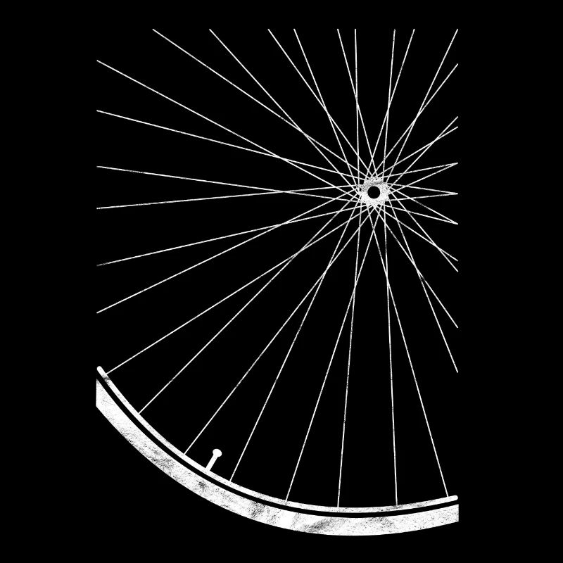 Chemise à rayons de bicyclette