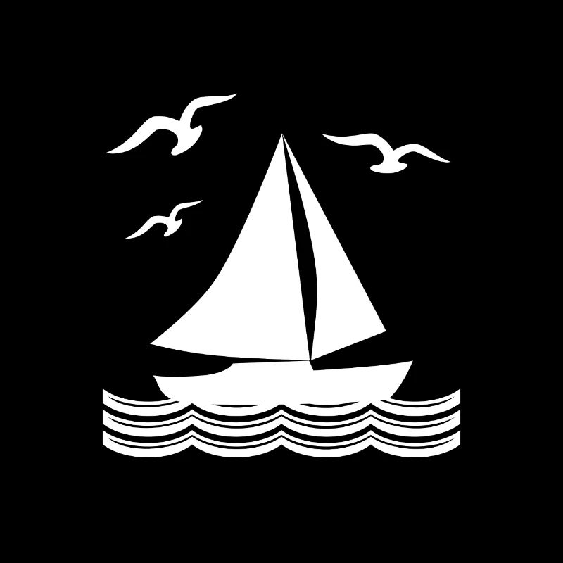 Voilier sur la mer