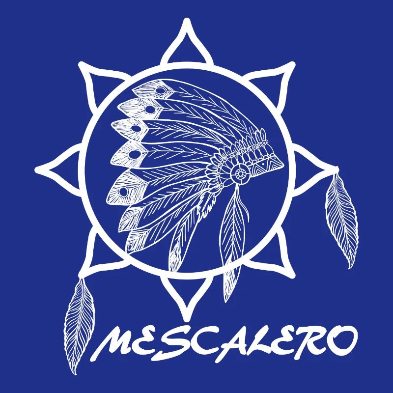 Mescalero Apache Indians - White