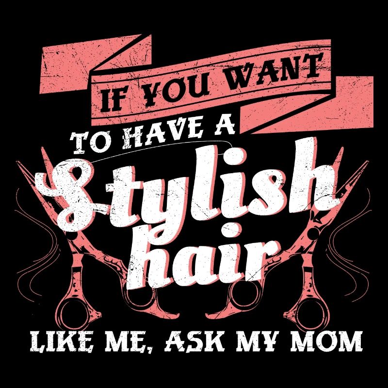 Mutter Tochter Friseur