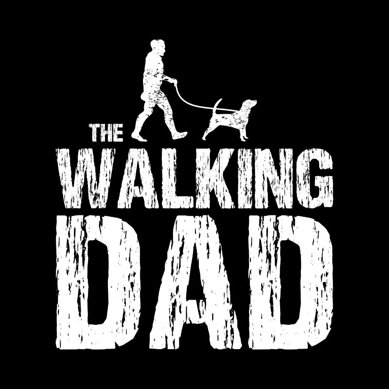 Beagle The Walking Dad cadeau pour père chiens