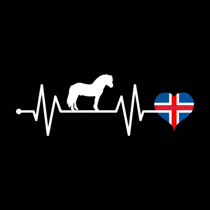 Islandpferd Isländer Pferd Pony Herzschlag