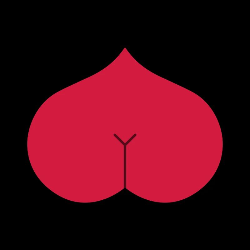 Ass heart butt