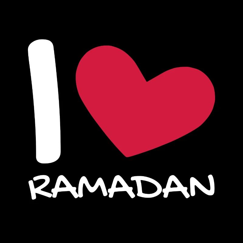 Ich liebe Ramadan Geschenk Herz