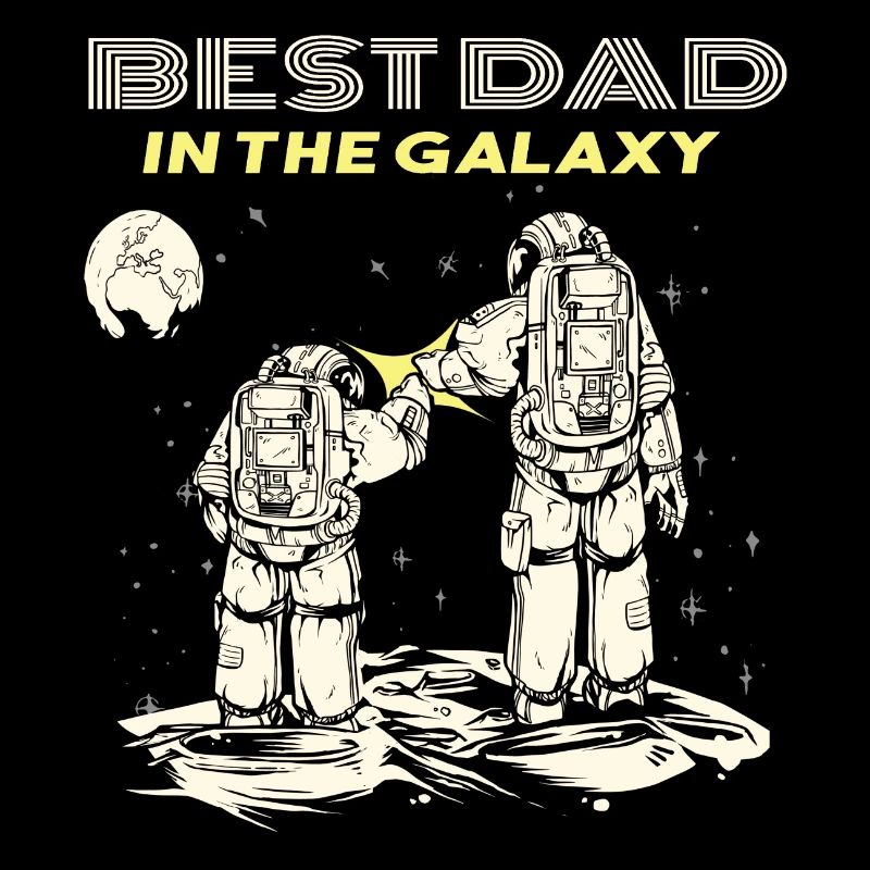 Best dad in Galaxy ,Vater, Papa,Raumfahrt Geschenk