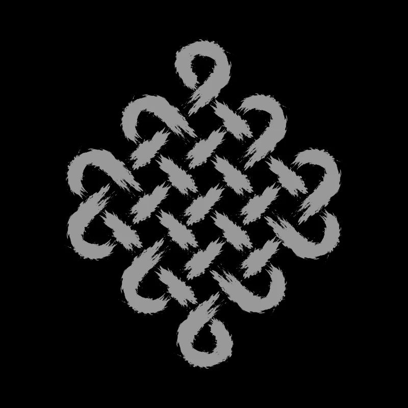 Infinity symbol celtic symbol brush gift