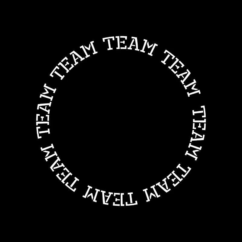 Team Kreis Symbol Mannschaft