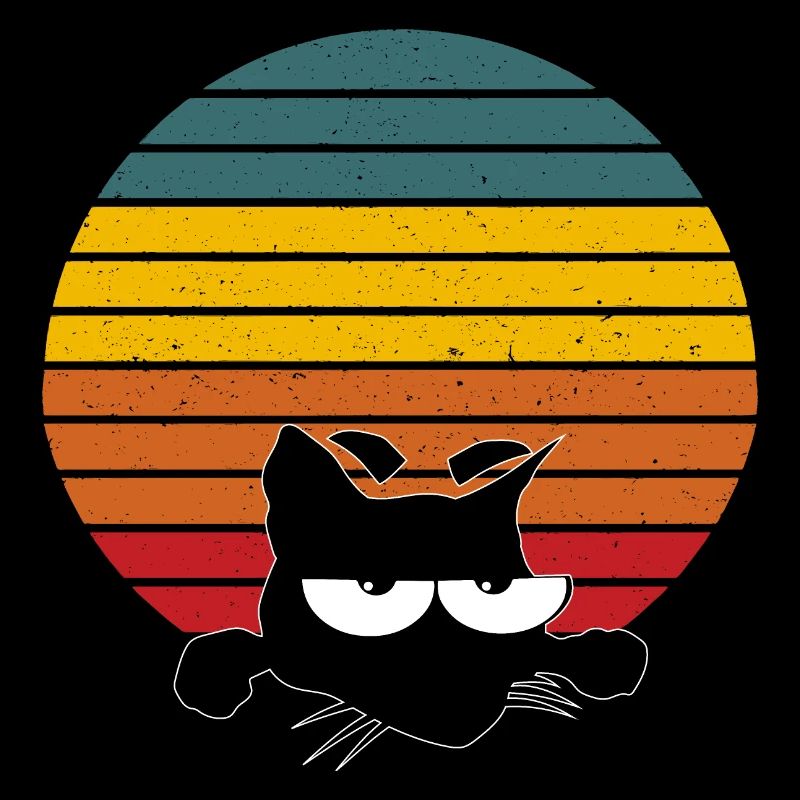 VINTAGE CAT RETRO CAT