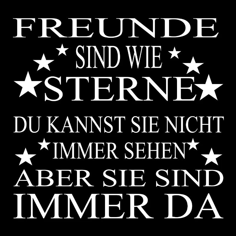 Freunde sind wie Sterne