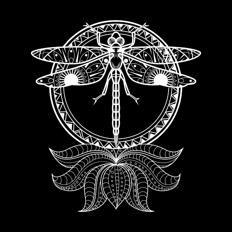 Liebelle Mandala Traumfänger Symbol Zeichen