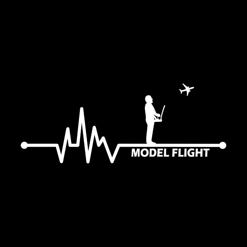 Modellflug Modellflugzeug Herzschlag Herzlinie