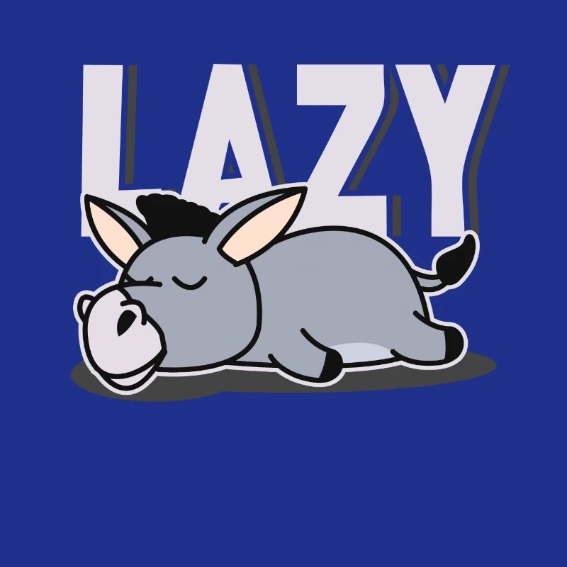 Lazy donkey slacker gift