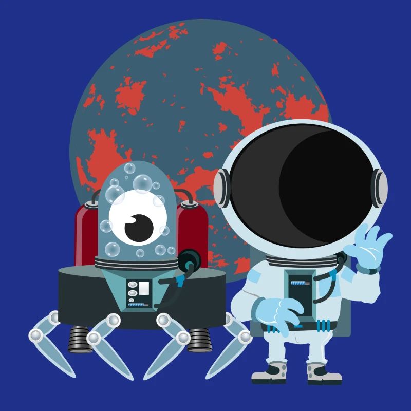 Voyage dans l'espace avec l'astronaute