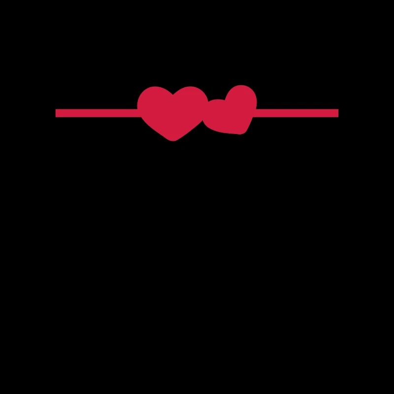 Line heart ornament icon