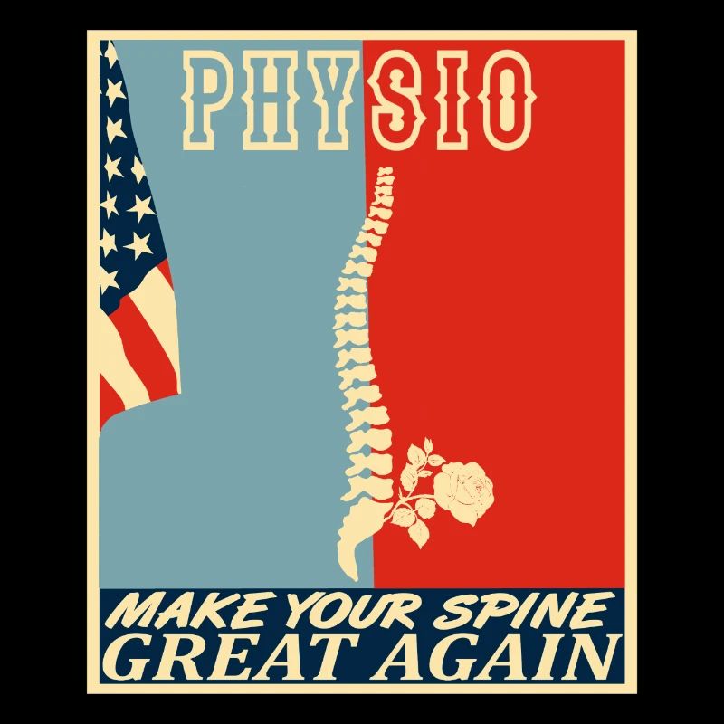 Physio, Physiotherapie, Wirbelsäule, great again