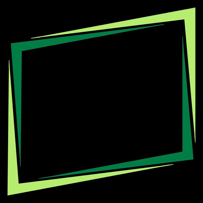 Rectangle frame sign