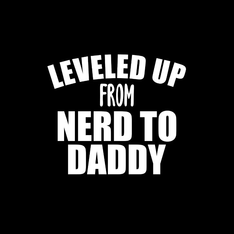 Höchstes Level erreicht Nerd zu Vater Lustige Cool