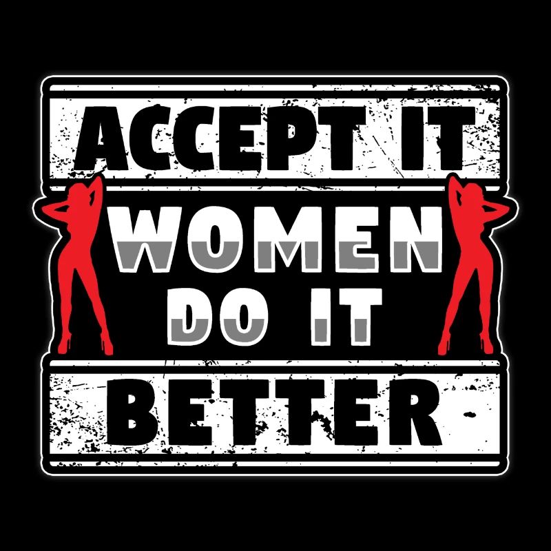 Frauenpower Feminismus Powerfrau