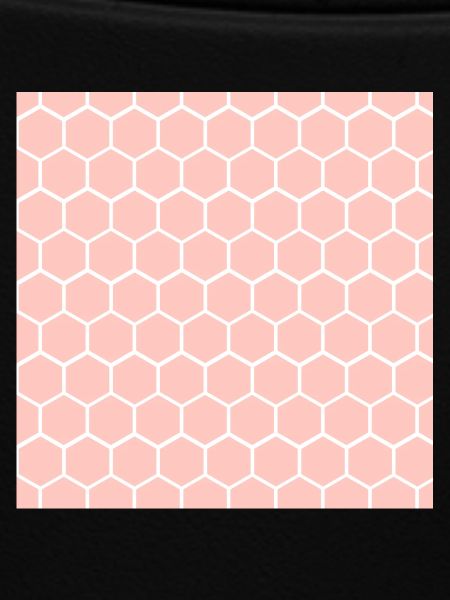 Pink Honeycomb Pattern