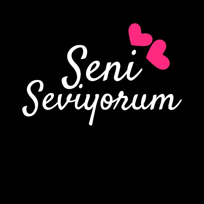 Seni Séviyorum Turc Idée cadeau