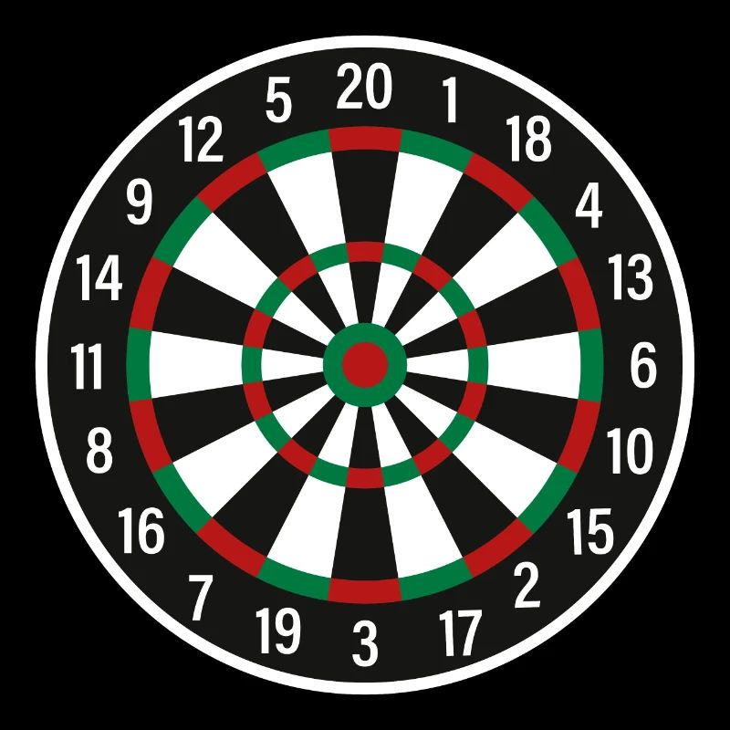 Dartboard Darts Dart player motif