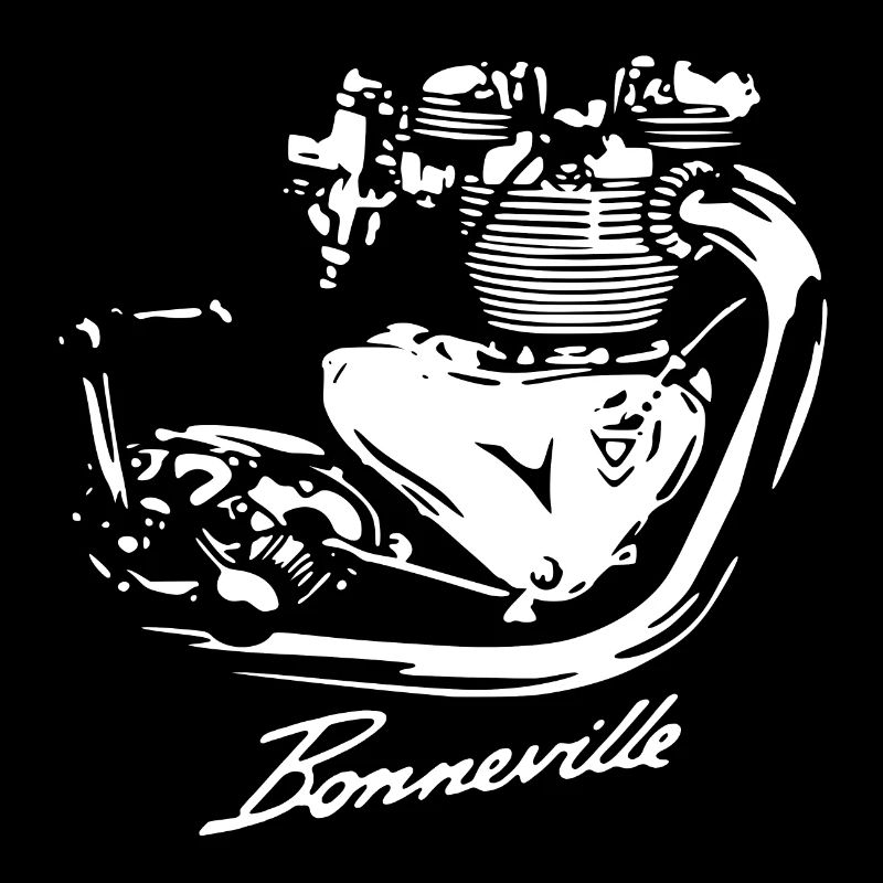 Classic Bonneville British Engine
