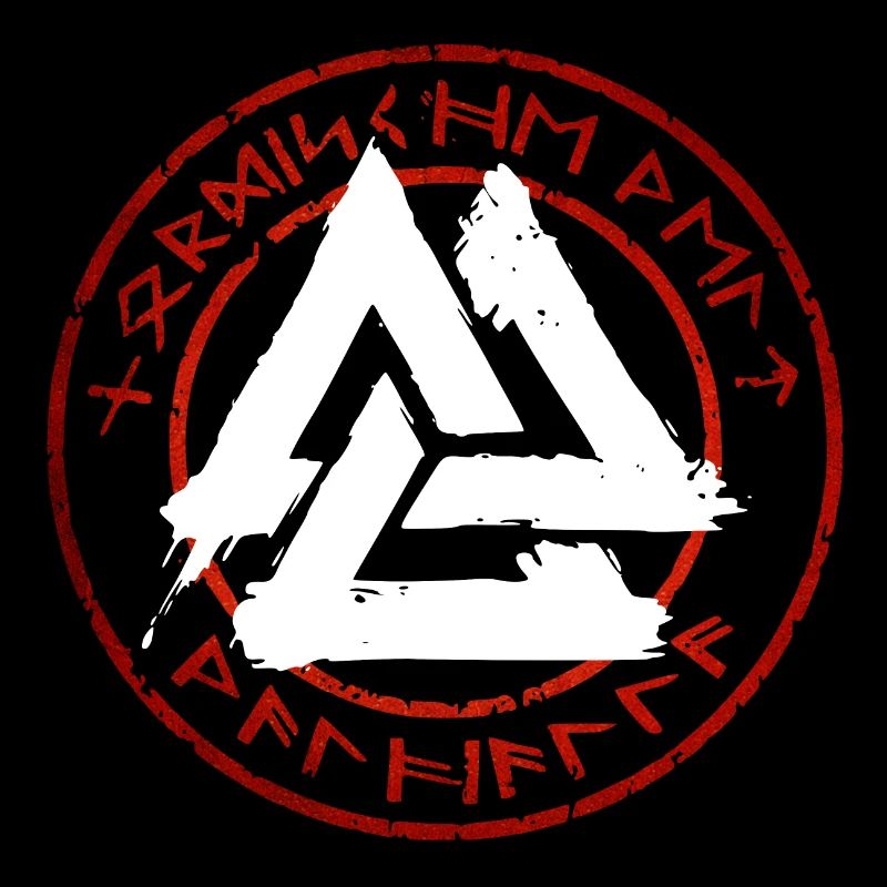 Walhalla - Walknut - Nordisch - Runen