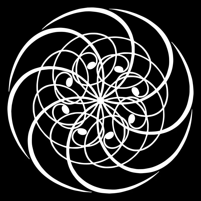 Mandala Vector Géométrique