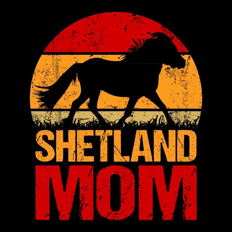 Shetlandpony Shetland Pony Mama