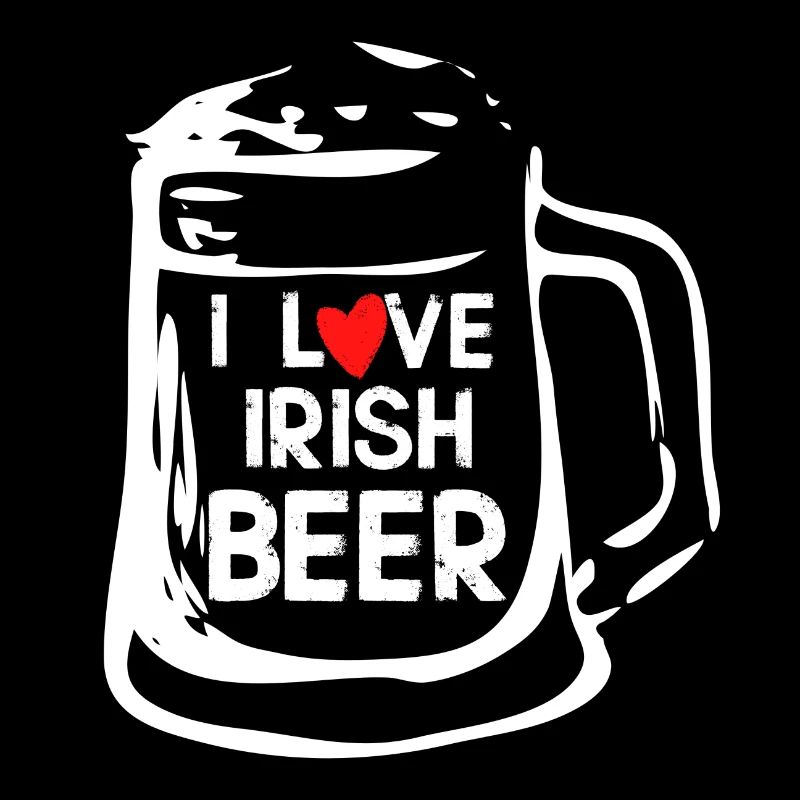 Ich liebe The Funny Irish Beer Mug
