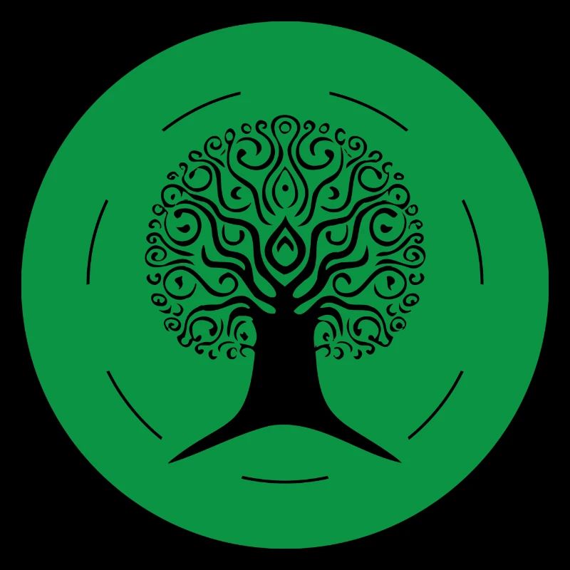 Fractal mind - (no1) - green